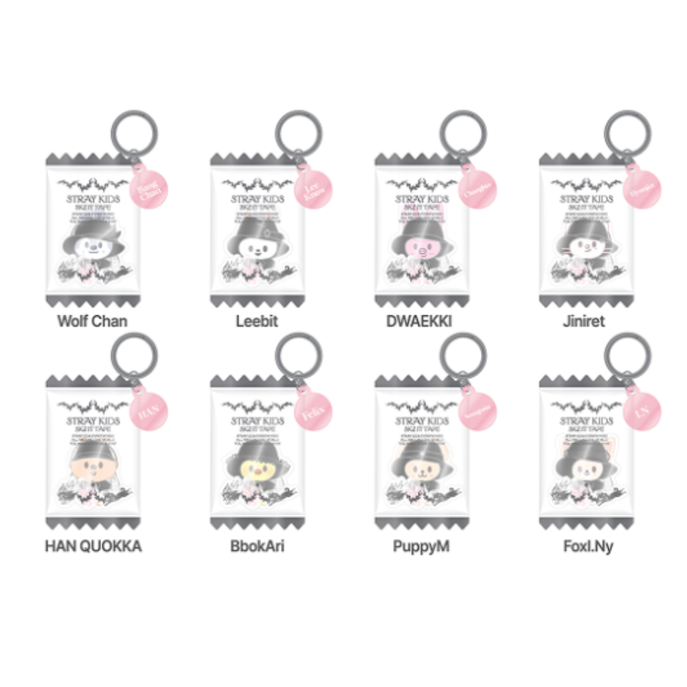 [PRE-ORDER] SKZOO Shaker Keyring - Stray Kids 'DO IT' Pop Up Store MD