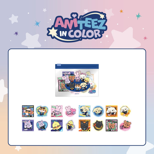 [PRE-ORDER] Flake Sticker Set - ATEEZ X ANITEEZ POP-UP STORE [ANITEEZ IN COLOR] MD