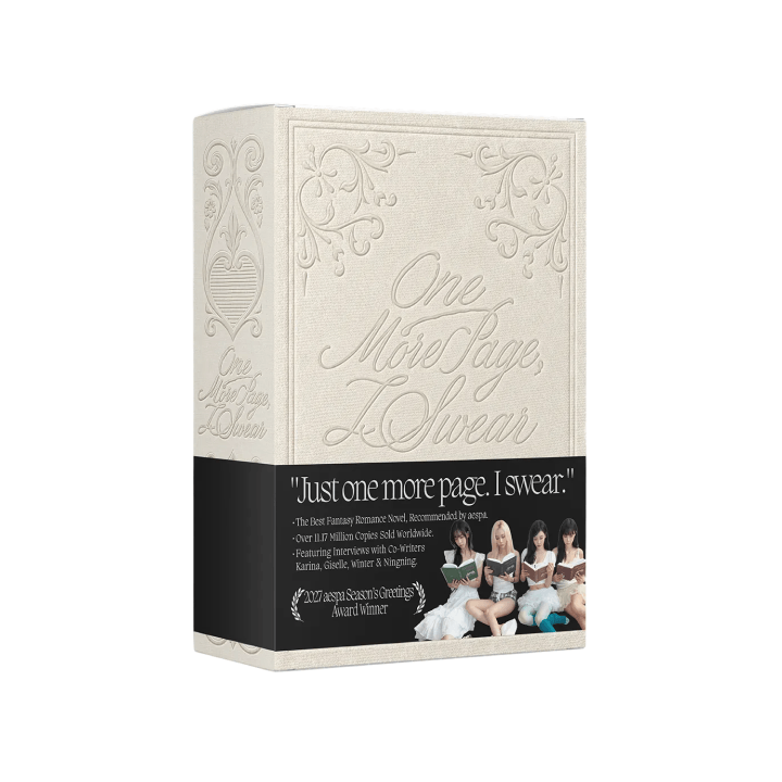 [PRE-ORDER] aespa 2027 Seasons Greetings 'One More Page, I Swear'