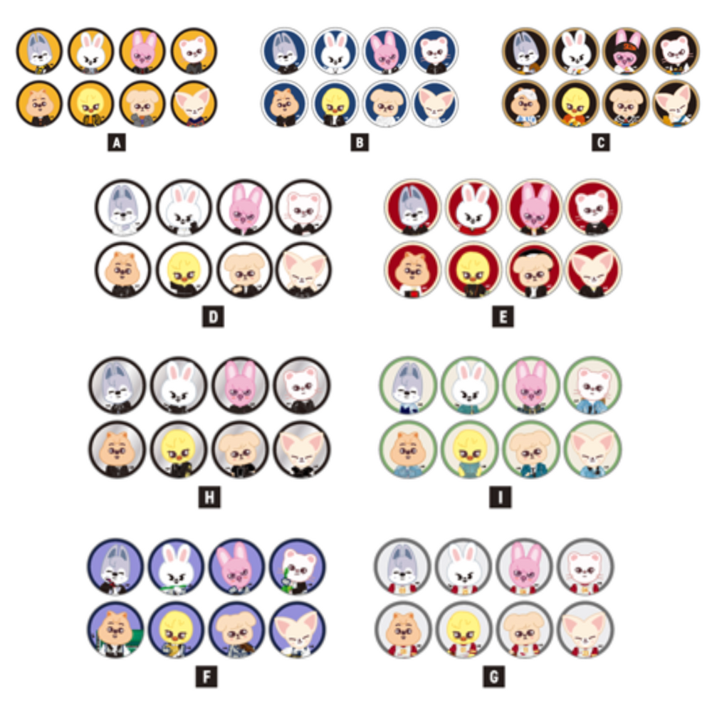 [PRE-ORDER] Badge Set - Stray Kids Japan Exhibition 'We STAY Together' Offline MD