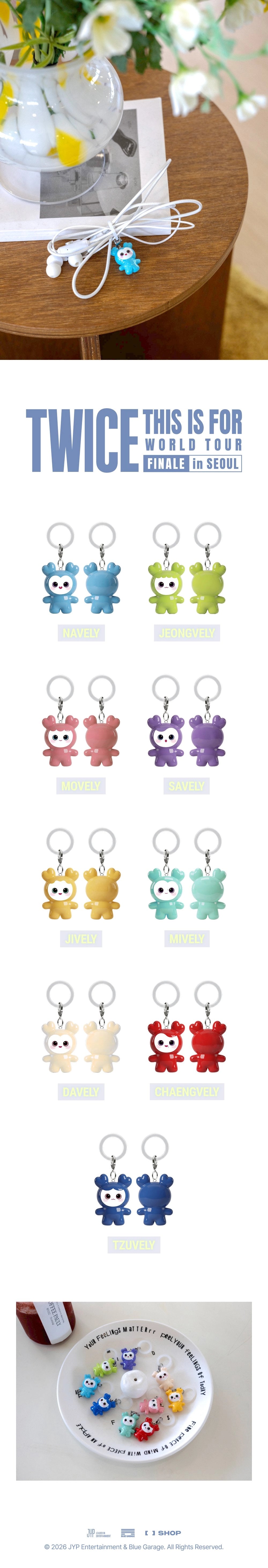 [PRE-ORDER] Lovely Secret Mini Charm - TWICE 2026 World Tour 'THIS IS FOR' Finale in Seoul MD