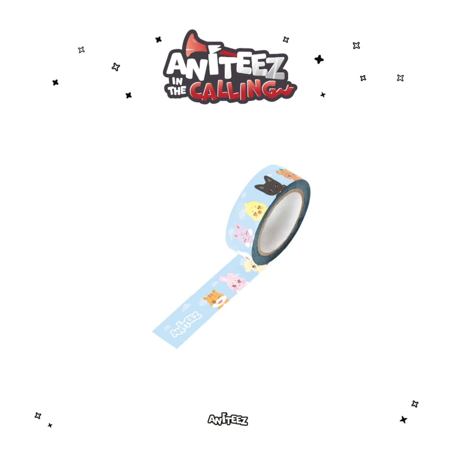[PRE-ORDER] Masking Tape Basic Ver. - ATEEZ x ANITEEZ [ANITEEZ in the Calling MD]