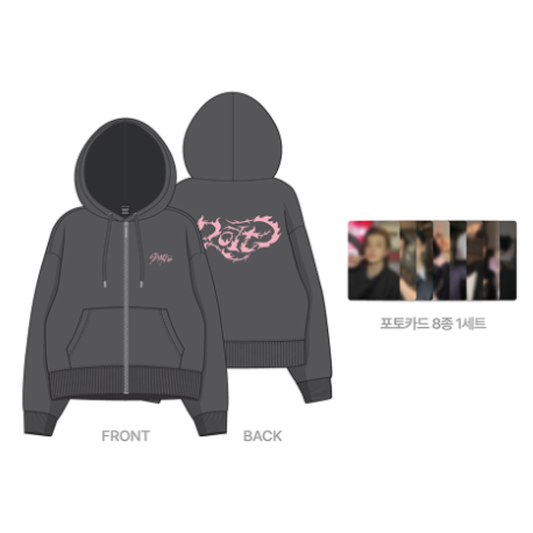 [PRE-ORDER] Zip-Up Hoodie - Stray Kids 'DO IT' Pop Up Store MD