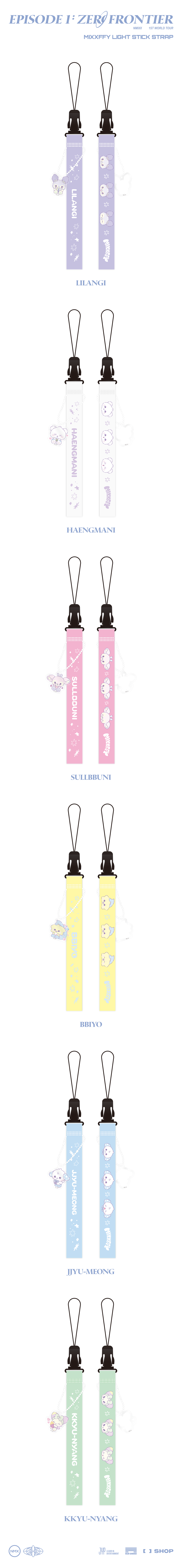 [PRE-ORDER] MIXXFFY Lightstick Strap - NMIXX Episode 1: Zero Frontier in Incheon MD