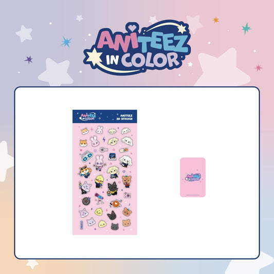 [PRE-ORDER] ANITEEZ 3D Sticker - ATEEZ X ANITEEZ POP-UP STORE [ANITEEZ IN COLOR] MD
