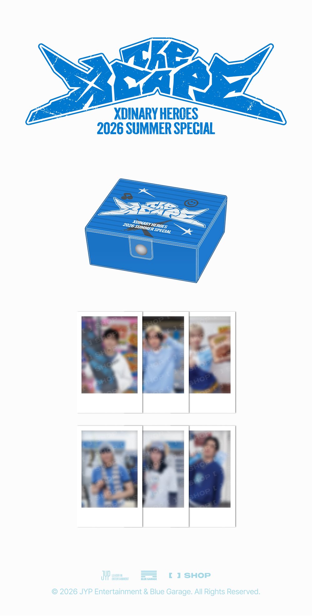 [PRE-ORDER] Collect Case - Xdinary Heroes 2026 Summer Special 'The Xcape' MD