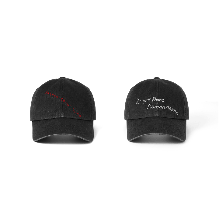 [PRE-ORDER] Tour Ball Cap (Black) - CORTIS 2026 Tour 'Put Your Phone Down' MD