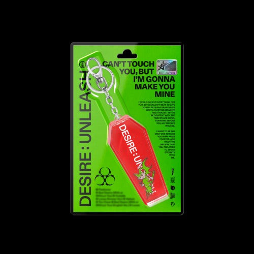 ENHYPEN 6th Mini Album - DESIRE : UNLEASH (Keyring Ver.)