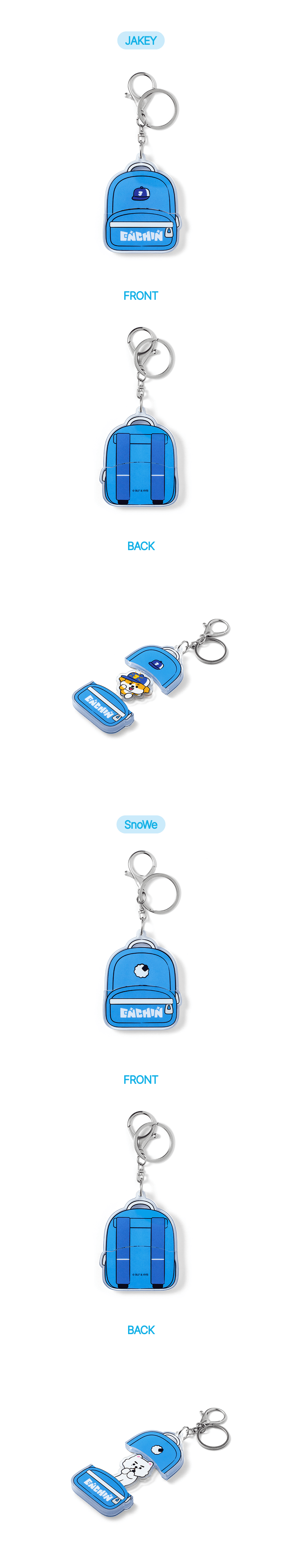 [PRE-ORDER] Acrylic Keyring (Random) - ENHYPEN ENCHIN MD