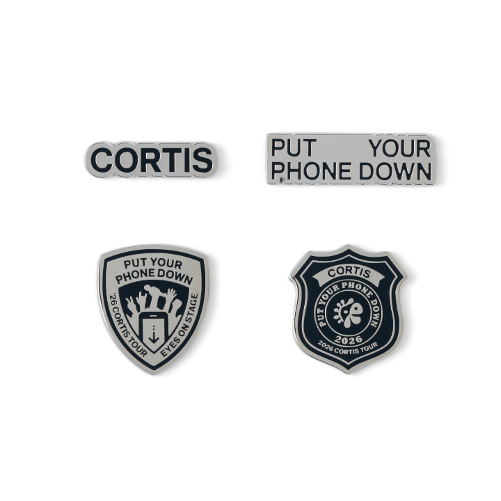 [PRE-ORDER] PYPD Badge Set - CORTIS 2026 Tour 'Put Your Phone Down' MD