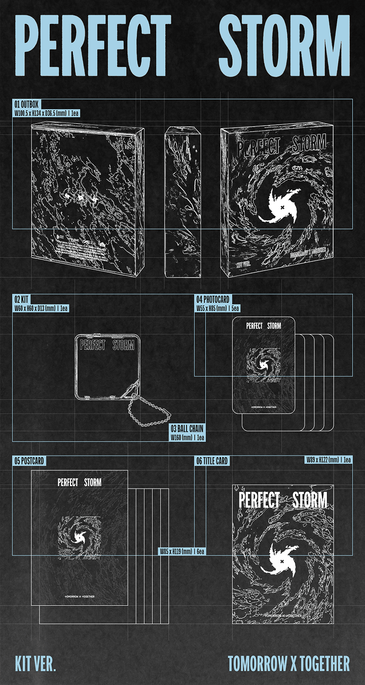[PRE-ORDER] TOMORROW X TOGETHER 9th Mini Album - Perfect Storm (KiT Ver.)
