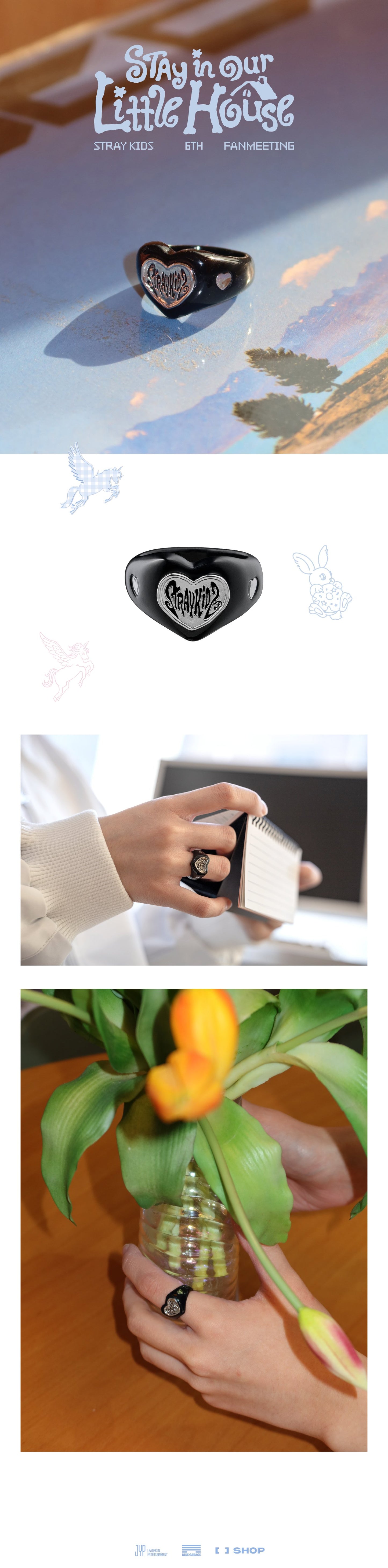 [RESTOCK] Ring - Stray Kids 6th Fanmeeting 'STAY in Our Little House' MD