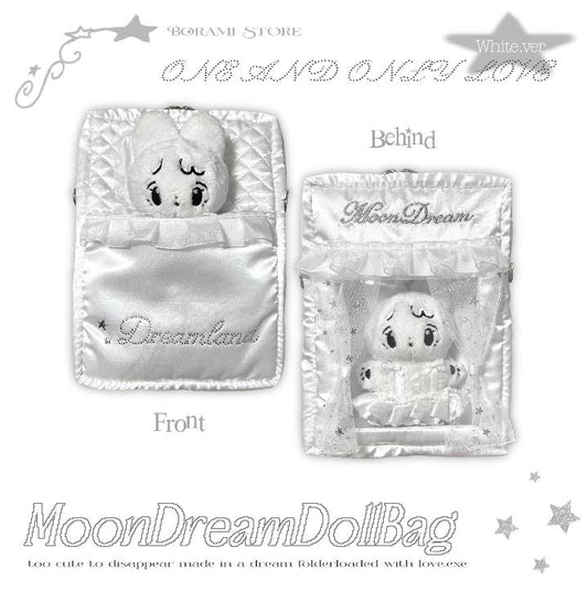Moon Dream Doll Pouch Plush Storage White ver. - BORAMI Store