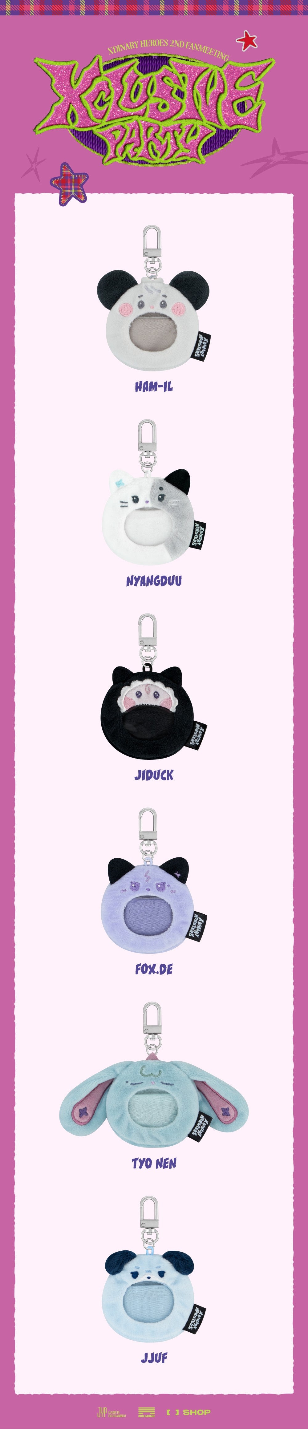 [PRE-ORDER] Xdinary Monsters Can Badge Holder - Xdinary Heroes 2nd Fanmeeting Xclusive Party MD