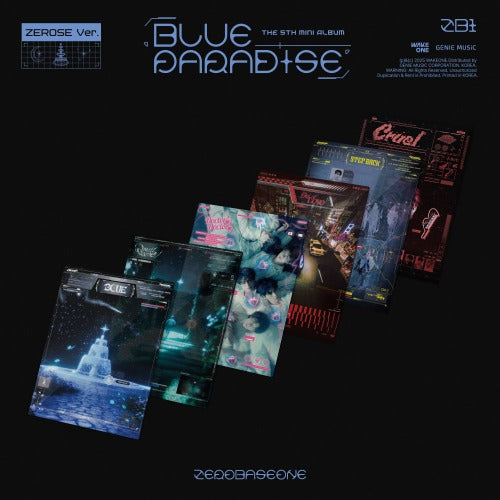 ZEROBASEONE 5th Mini Album - Blue Paradise (ZEROSE Ver.)