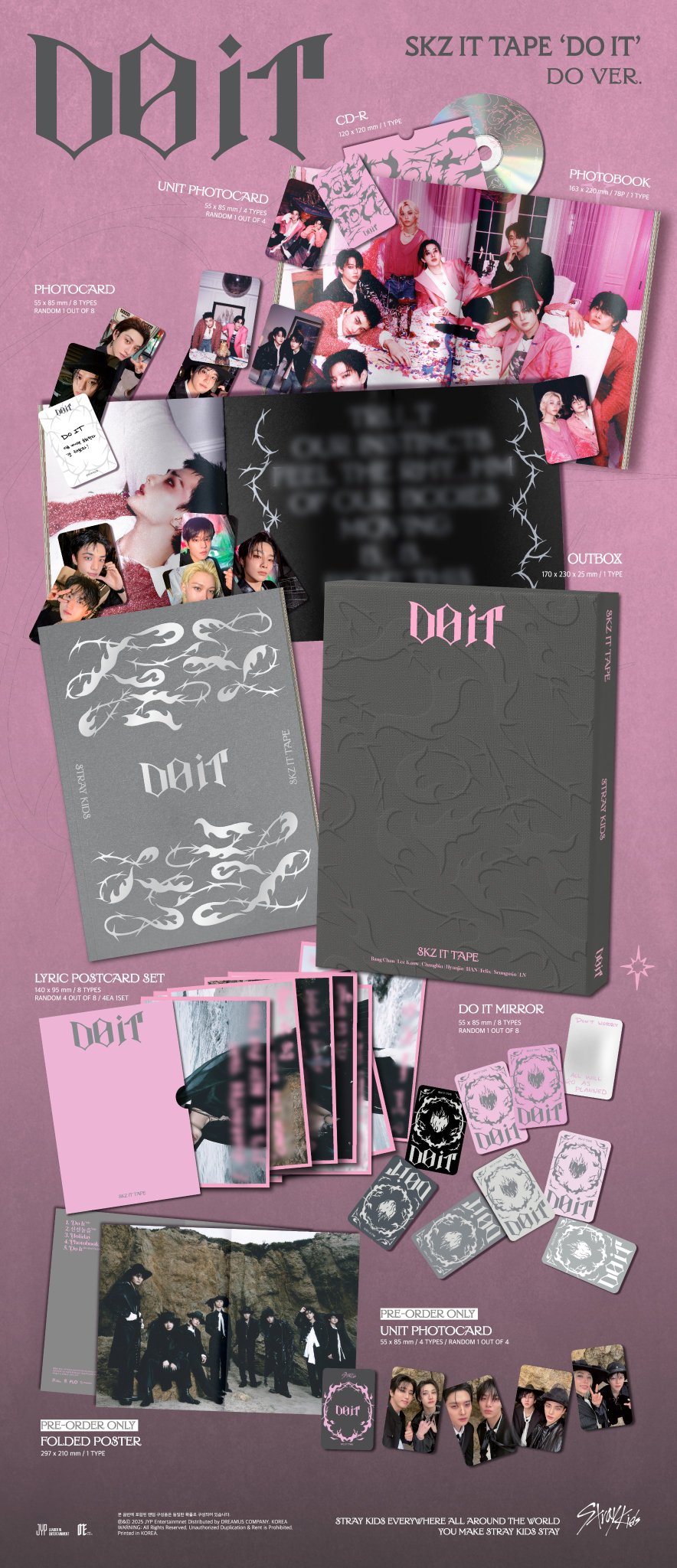 Stray Kids IT TAPE 'DO IT' (DO Ver.)