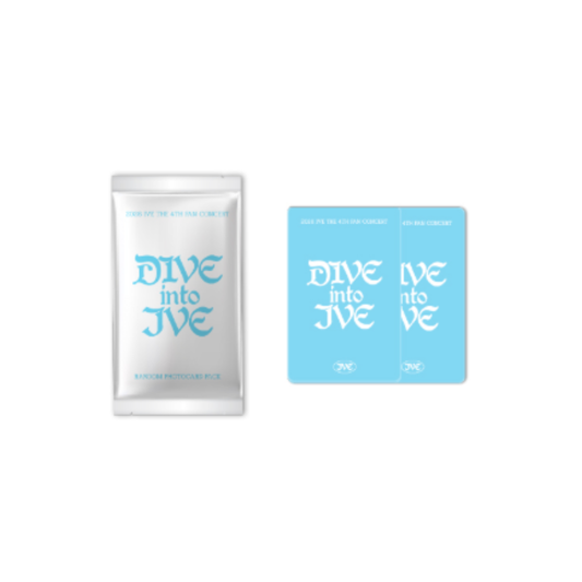 [PRE-ORDER] Random Photocard Pack - IVE The 4th Fan Concert 'DIVE into IVE' MD
