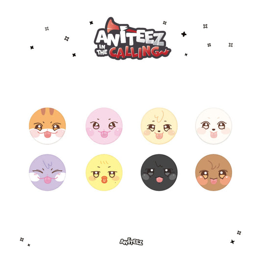 [PRE-ORDER] Soft Pin Button - ATEEZ x ANITEEZ [ANITEEZ in the Calling MD]