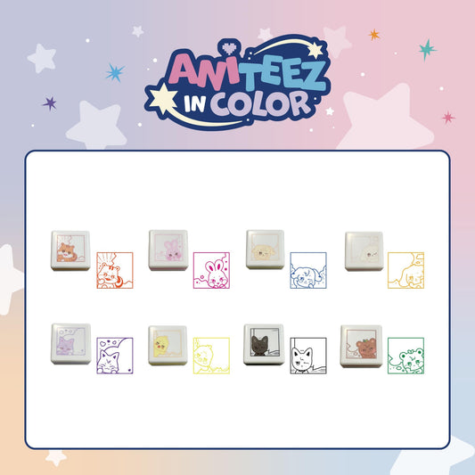 [PRE-ORDER] Speech Bubble Stamp - ATEEZ X ANITEEZ POP-UP STORE [ANITEEZ IN COLOR] MD