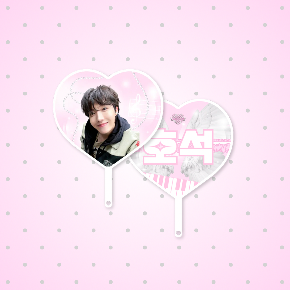 [PRE-ORDER] BTS Heart Pickets - blosskittyco