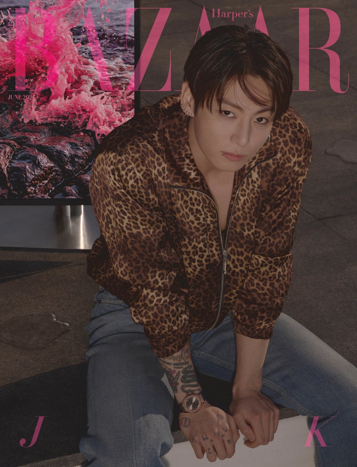 [PRE-ORDER] BTS Jungkook Harpar's Bazaar Magazine - June 2026 Issue