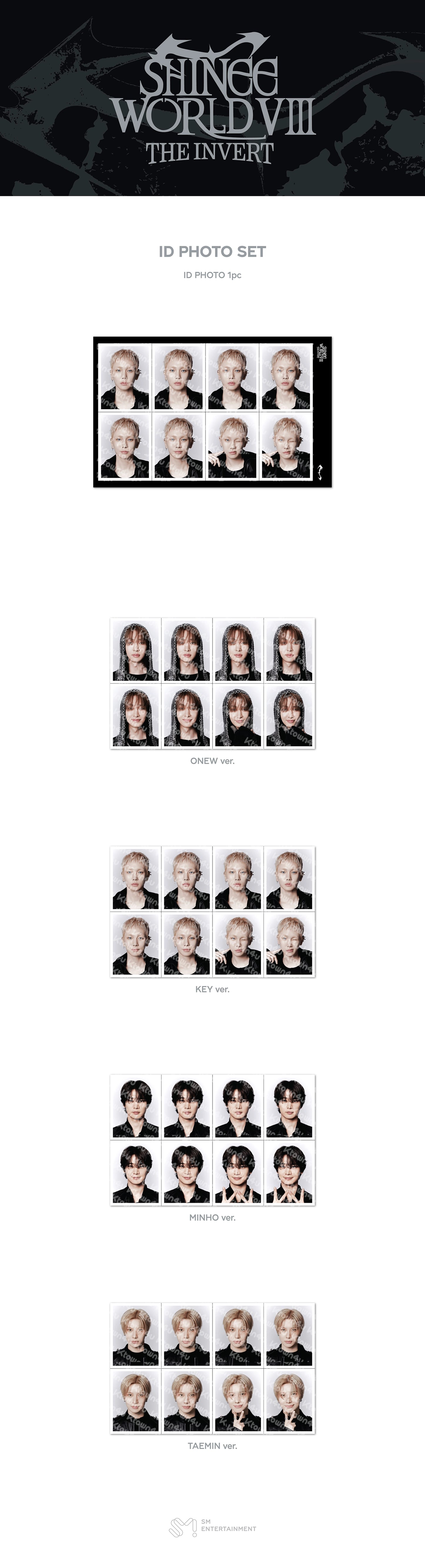 [PRE-ORDER] ID Photo Set - SHINee 2026 World Tour [THE INVERT] MD