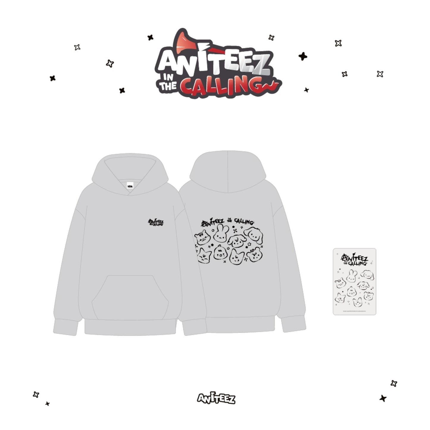 [PRE-ORDER] Hoodie - ATEEZ x ANITEEZ [ANITEEZ in the Calling MD]