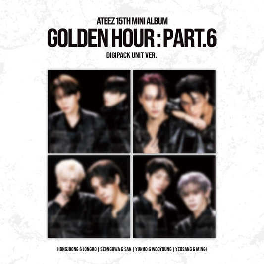 [PRE-ORDER] ATEEZ 15th Mini Album - GOLDEN HOUR : Part 6 (DIGIPACK UNIT Ver.) (w/ Pre-Order Benefit)