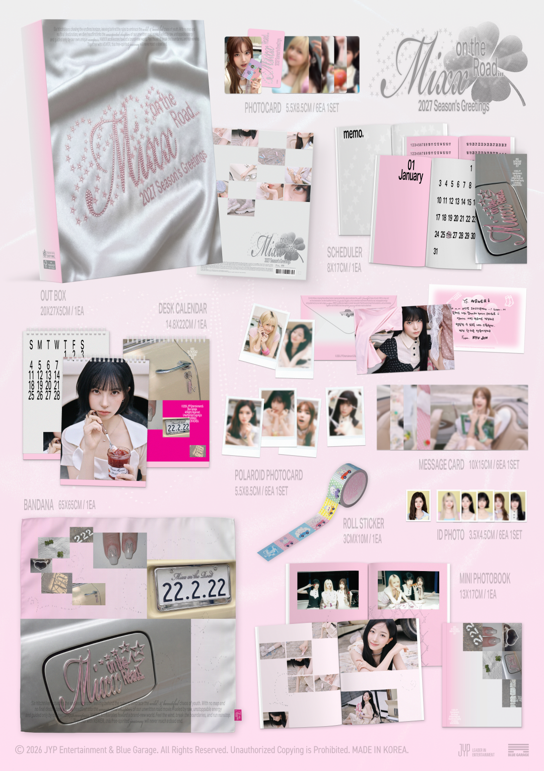 [PRE-ORDER] NMIXX 2027 Seasons Greetings 'MIXX ON THE ROAD'