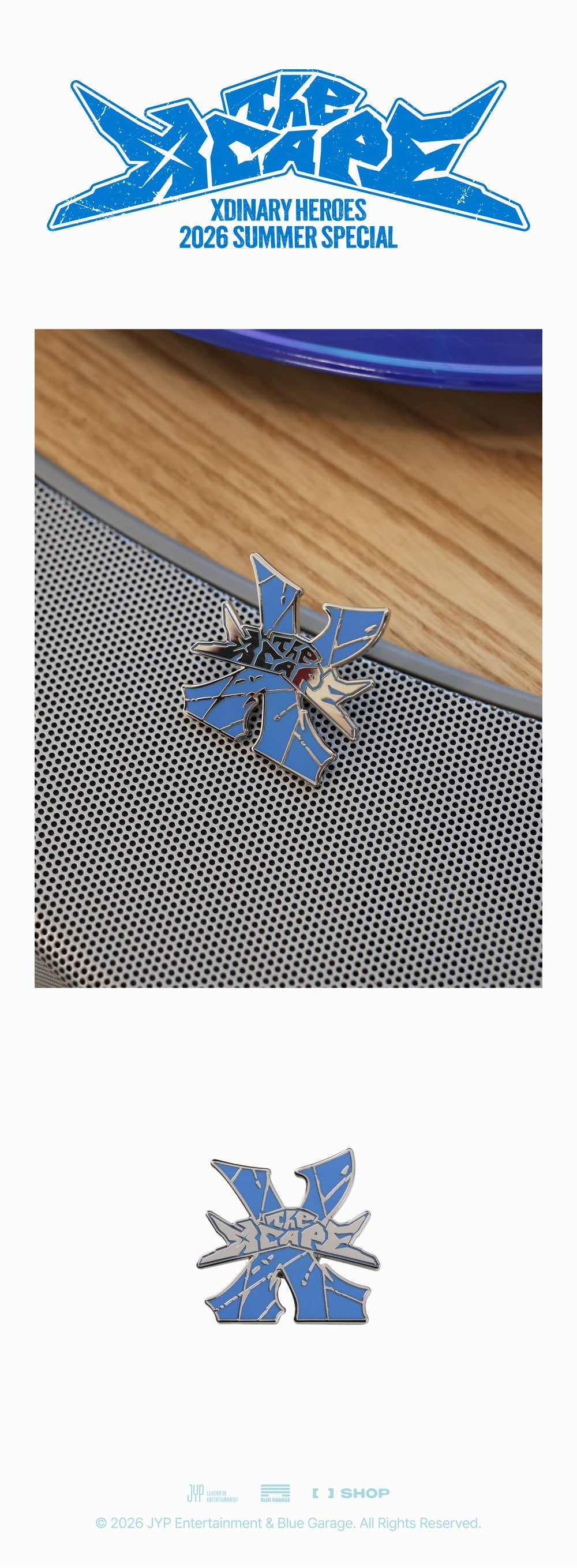 [PRE-ORDER] Signature Badge - Xdinary Heroes 2026 Summer Special 'The Xcape' MD