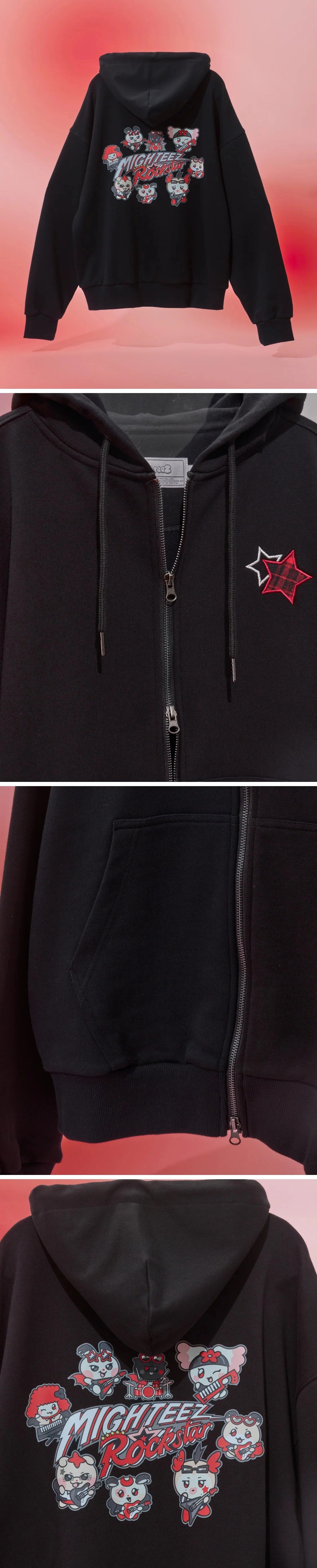 [PRE-ORDER] Zip-up Hoodie - ATEEZ MIGHTEEZ Rock the Stage