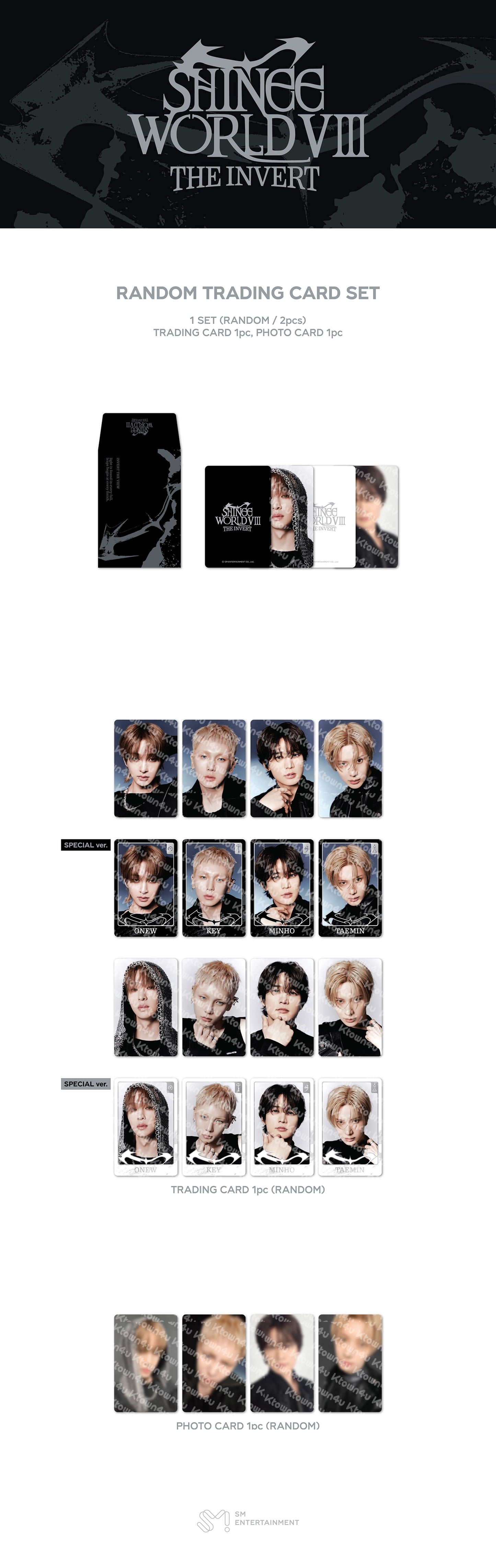 [PRE-ORDER] Random Trading Card Set - SHINee 2026 World Tour [THE INVERT] MD