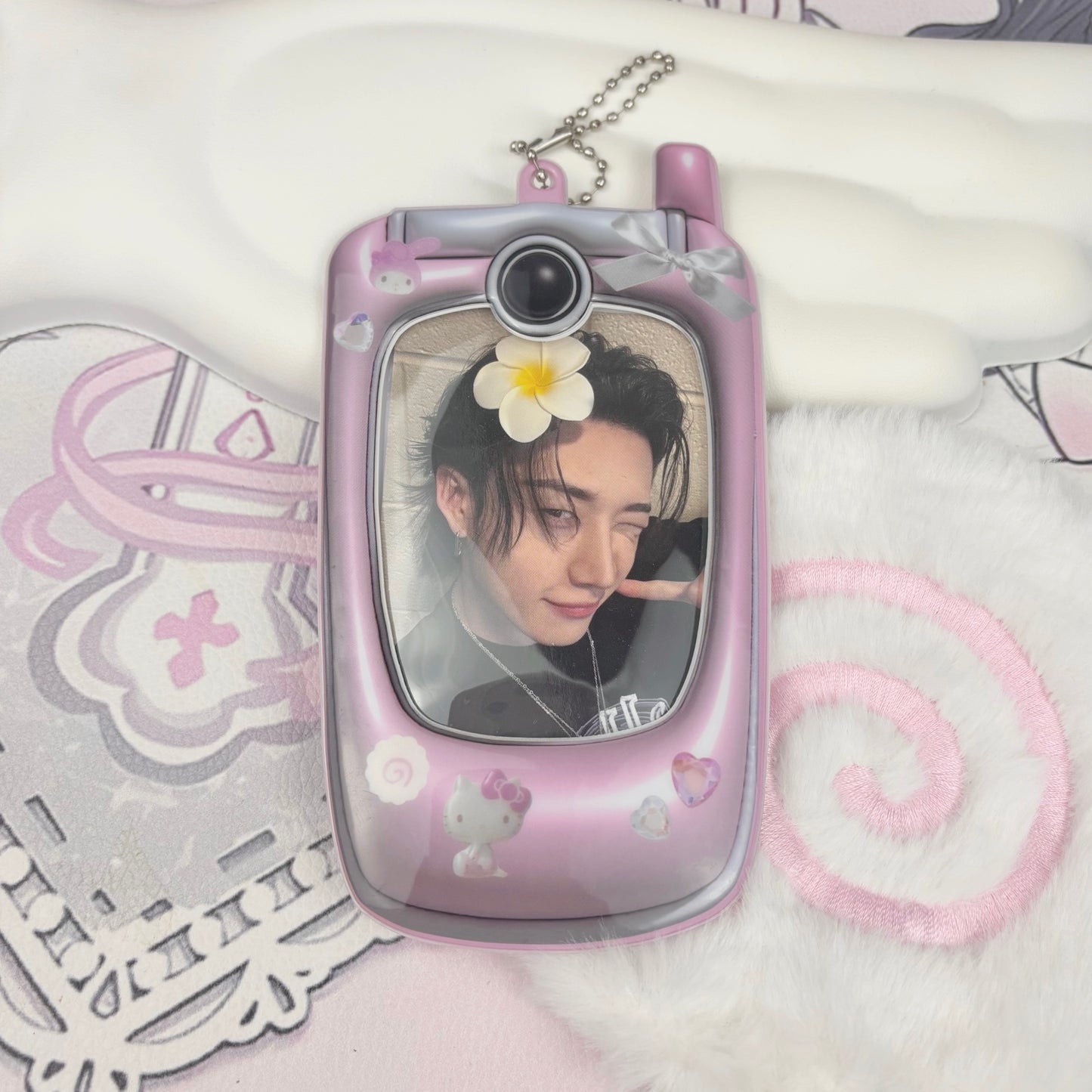 Y2K Flip Phone Photocard Holder - blosskittyco