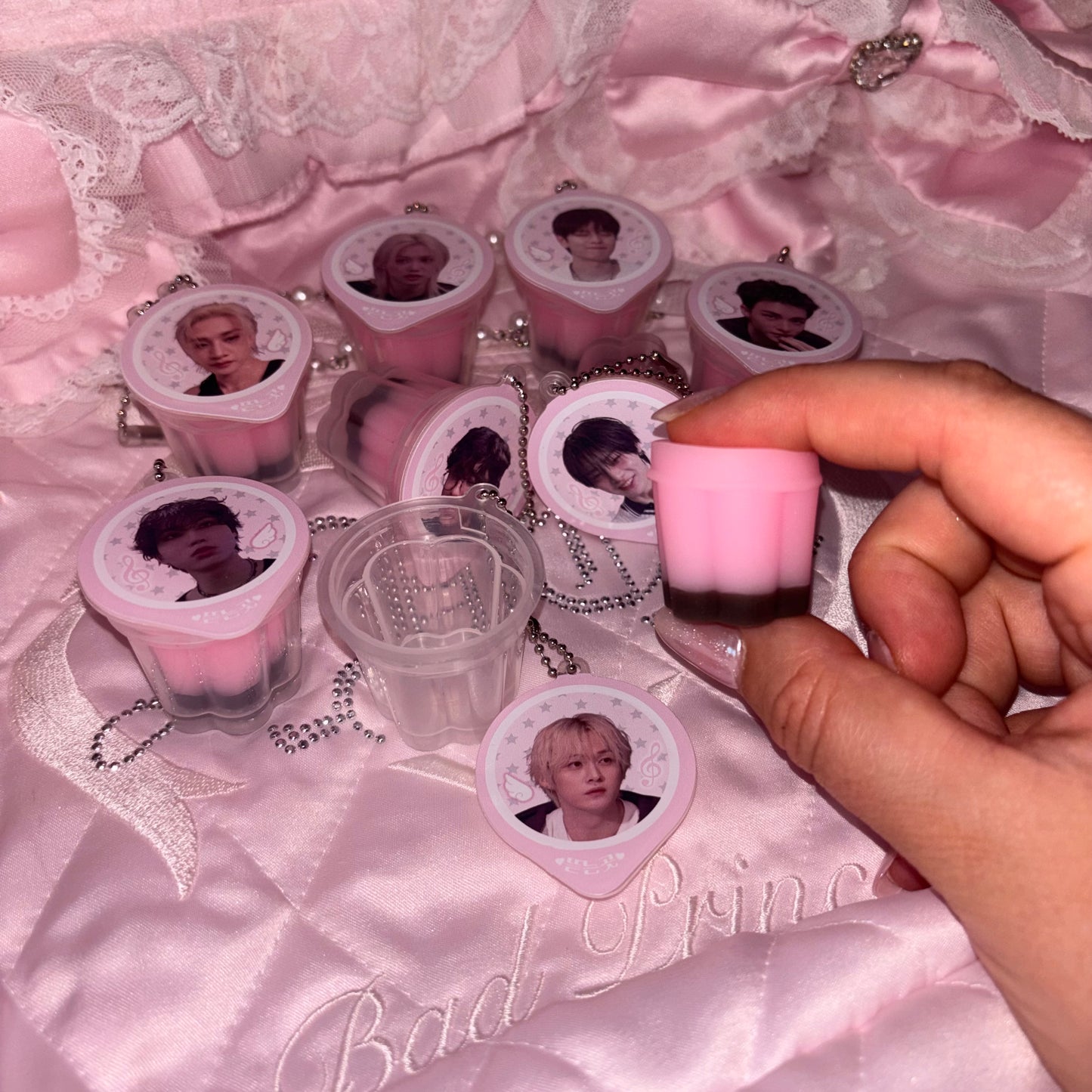 SKZ Pudding Pot Charm - blosskittyco