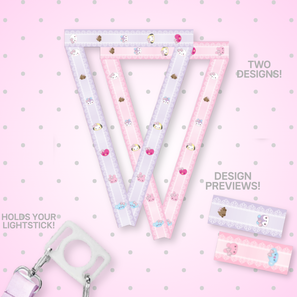 BTS Lightstick Lanyard Strap - blosskittyco
