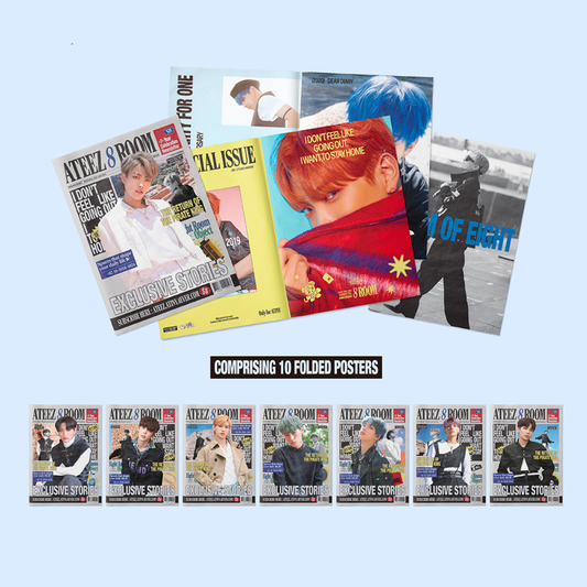 [PRE-ORDER] 7-Year Celebration Newsletter - ATEEZ 8ROOM Pop Up Store