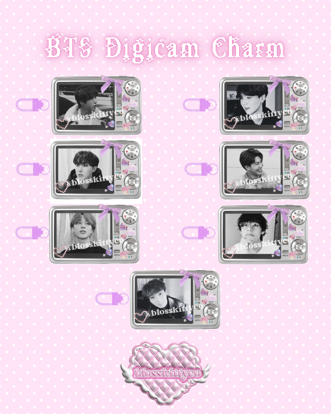 BTS Digicam Charm [PREORDER]