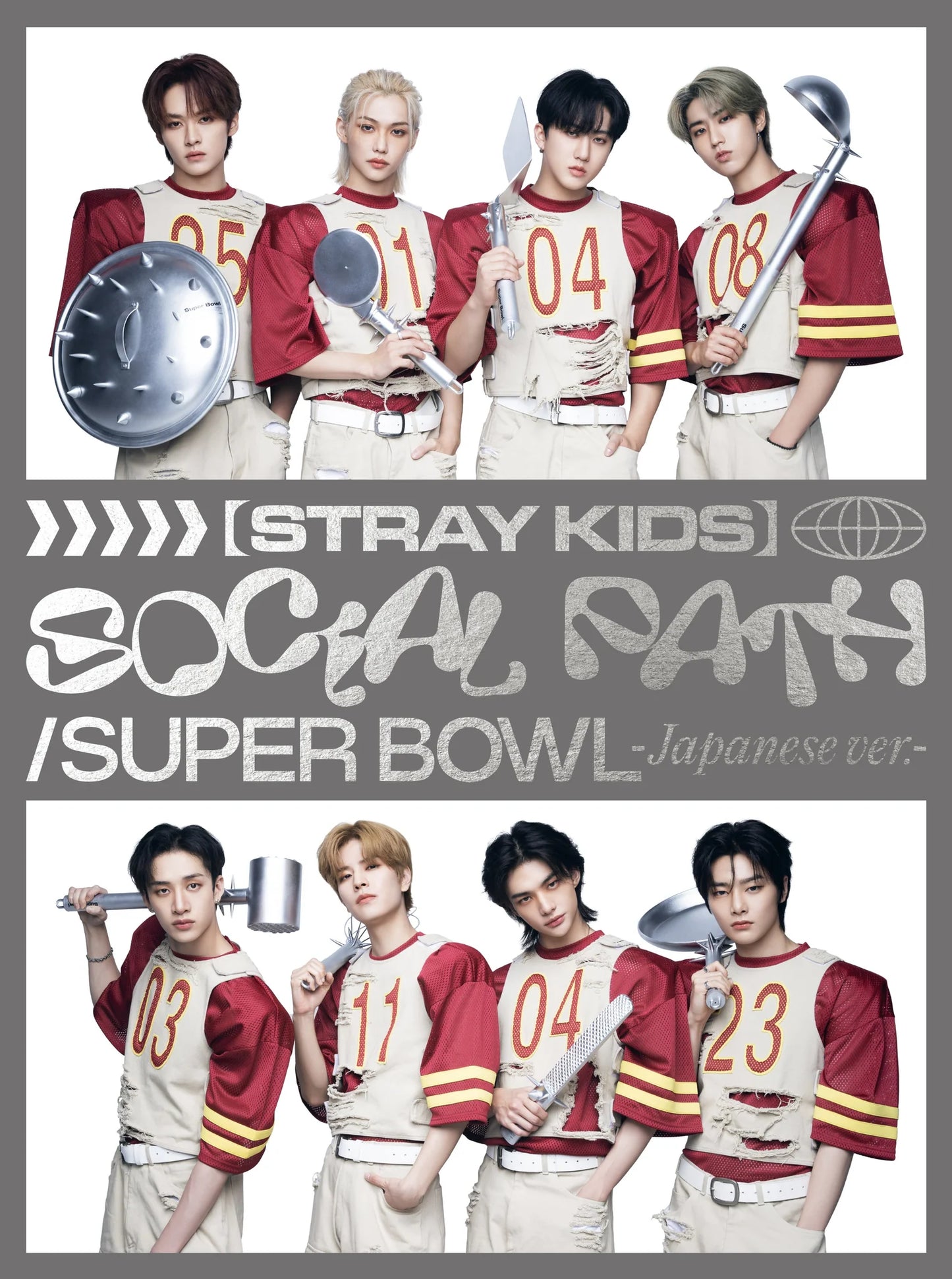 Stray Kids 1st Japanese EP - Social Path (feat. LiSA) / Super Bowl (Limited B)