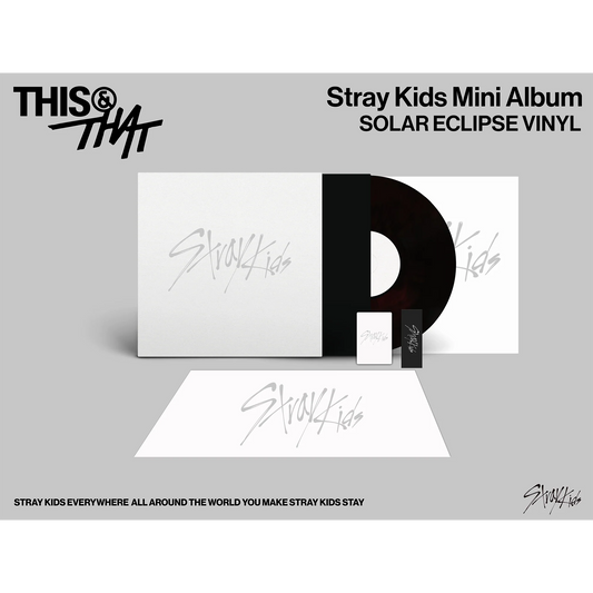 [PRE-ORDER] Stray Kids 10th Mini Album - THIS & THAT (Solar Eclipse Vinyl) (USA Exclusive)