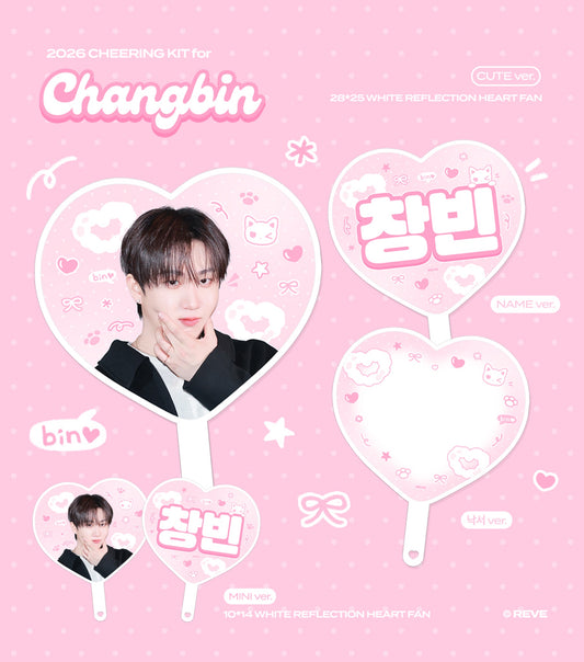[PRE-ORDER] Stray Kids Changbin 2026 Cheering Kit - Pink Ver.