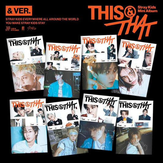 [PRE-ORDER] Stray Kids 10th Mini Album - THIS & THAT (& Ver.) (with Pre-Order Benefit Photocard)