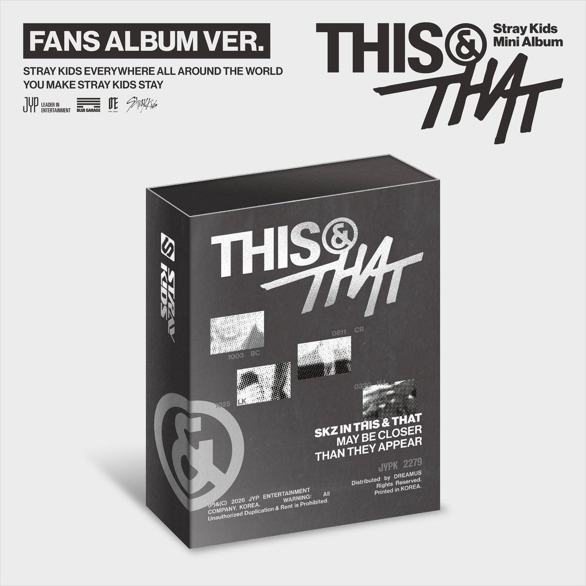 Stray Kids 10th Mini Album - THIS & THAT (FANS Ver.)