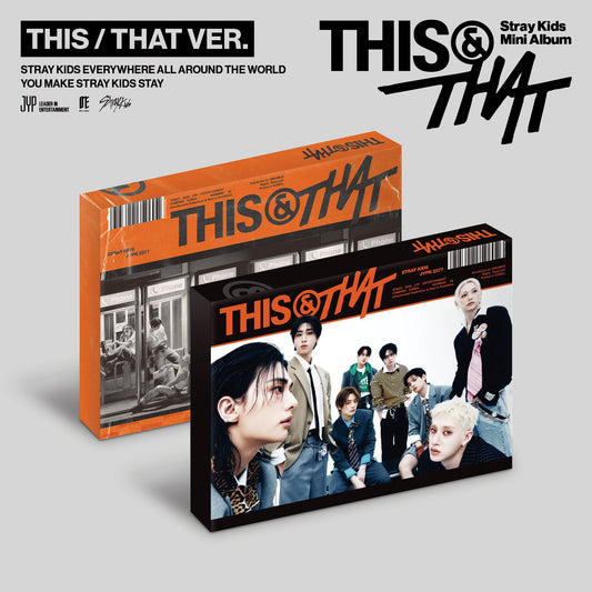 [PRE-ORDER] Stray Kids 10th Mini Album - THIS & THAT (Standard Ver.) (with Pre-Order Benefit Photocard)