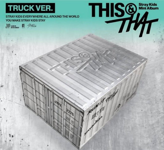 [PRE-ORDER] Stray Kids 10th Mini Album - THIS & THAT (TRUCK Ver.) (Limited Ver.) (with Pre-Order Benefit Photocard)