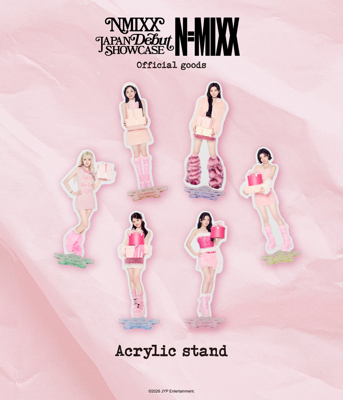 [PRE-ORDER] Acrylic Stand - NMIXX Japan Debut Showcase 'N=MIXX' MD