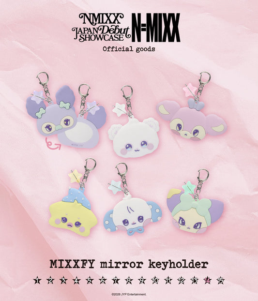 [PRE-ORDER] MIXXFFY Mirror Keyholder - NMIXX Japan Debut Showcase 'N=MIXX' MD