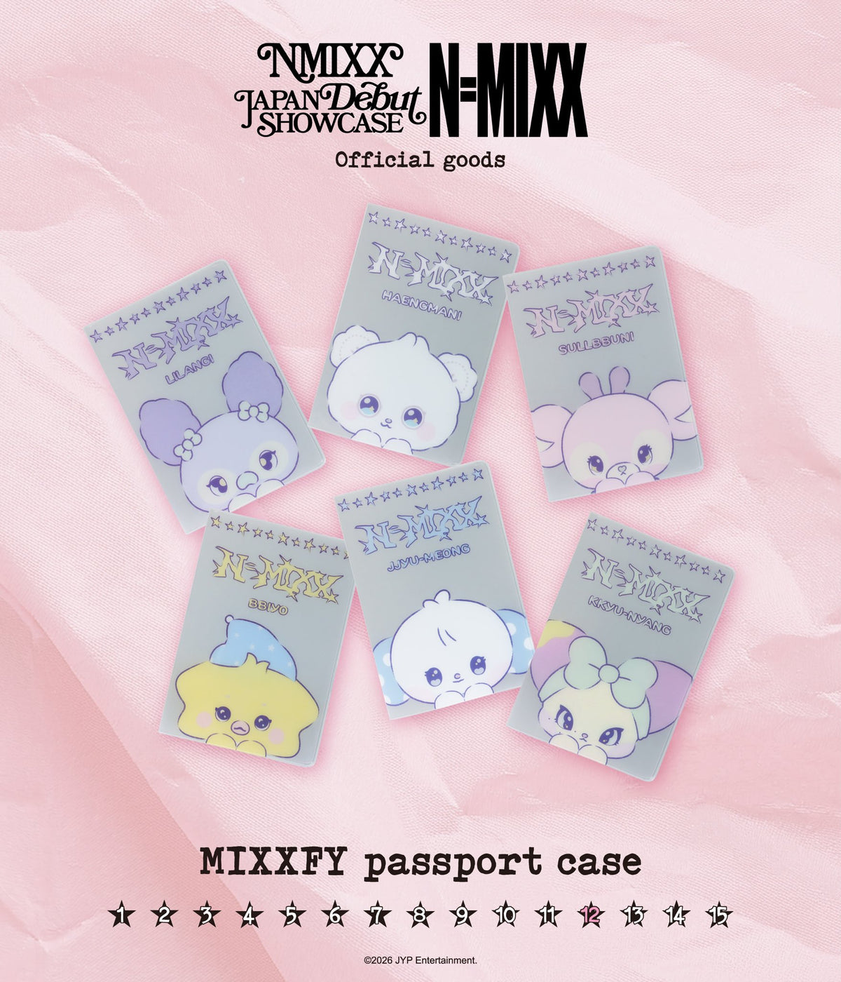 [PRE-ORDER] MIXXFFY Passport Case - NMIXX Japan Debut Showcase 'N=MIXX' MD