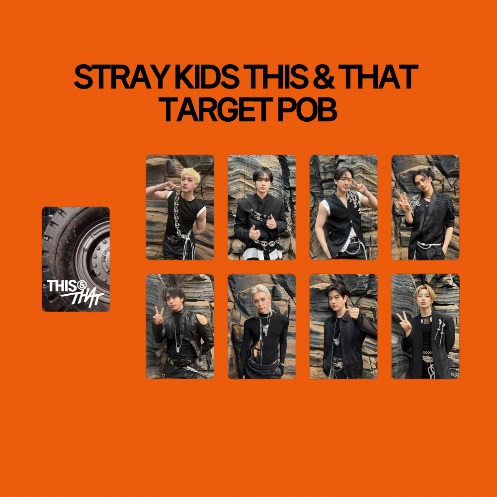 [PRE-ORDER] Stray Kids 10th Mini Album - THIS & THAT Target POB Benefit Photocard