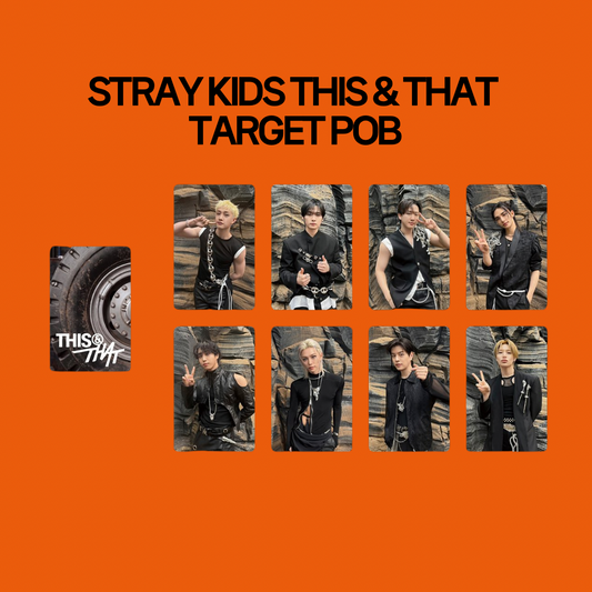 [PRE-ORDER] Stray Kids 10th Mini Album - THIS & THAT Target POB Benefit Photocard