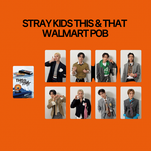 [PRE-ORDER] Stray Kids 10th Mini Album - THIS & THAT Walmart POB Benefit Photocard